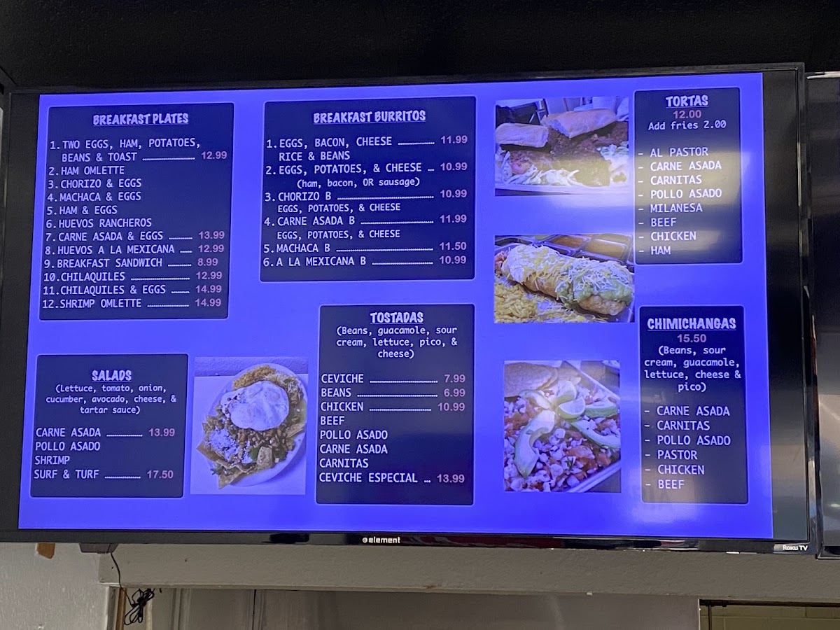 Sotos Mexican Food Menu - Image 3