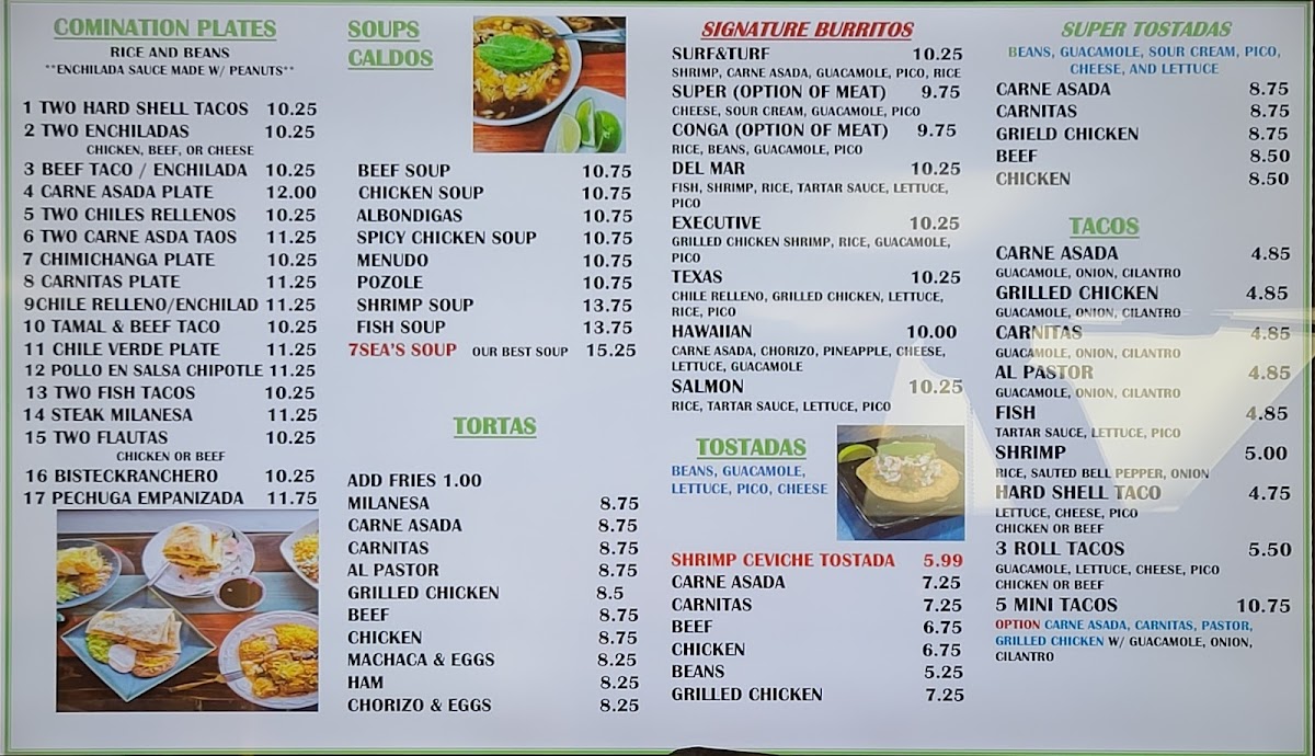 Sotos Mexican Food Menu - Image 5